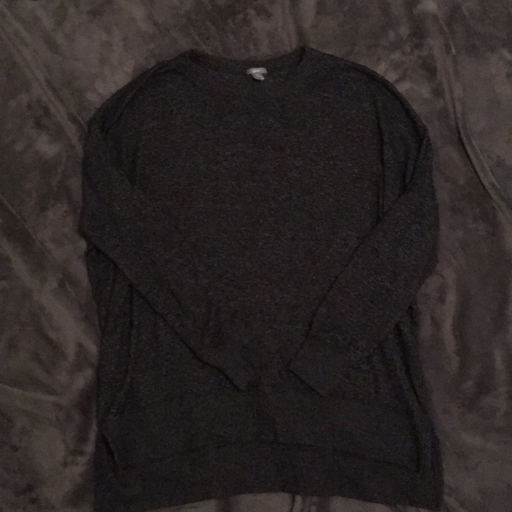 Aerie over sized grayish black sweater